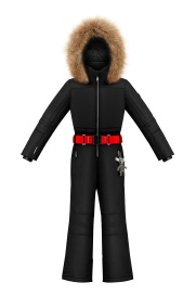Комбинезон детский POIVRE BLANC W24-1031-JRGL с иск.мехом (24/25) Black