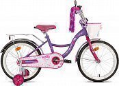 Велосипед SITIS HOLLY 18" (2021) фиолетово-белый